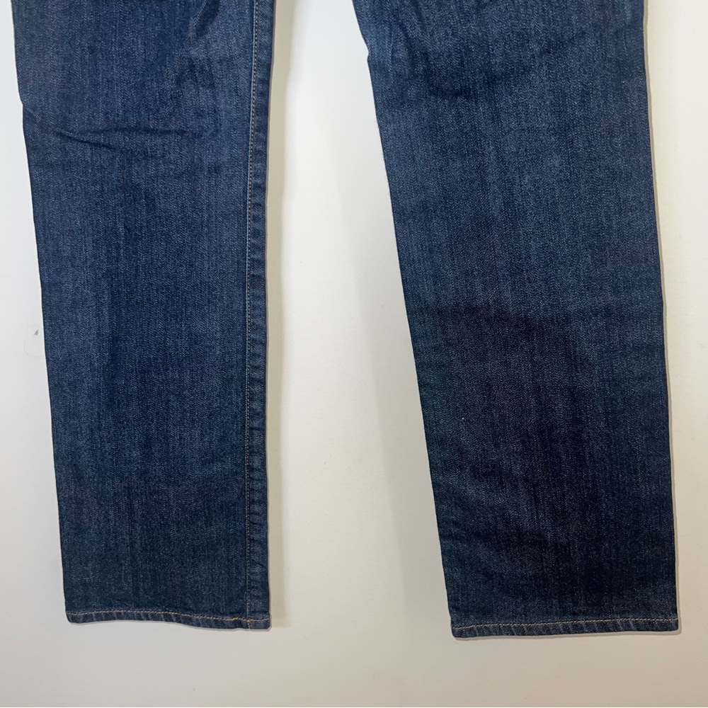 Talbots Straight Leg Ankle Jeans Dark Wash High Rise Women 6P Like New - Picture 8 of 9